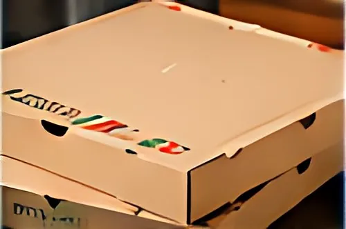 Boîtes à pizza en carton