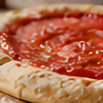 Fond de pizza à la tomate